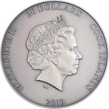 Load image into Gallery viewer, 2019 Cook Islands ZHONG KUI series ASIAN MYTHOLOGY Silver Coin | ZM | Zion Metals

