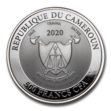 Load image into Gallery viewer, 2020 Cameroon 1 oz Silver Mandrill Proof (Colorized) | Zion Metals
