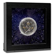 Load image into Gallery viewer, 2020 Republic of Cameroon 2 oz Antique Silver Mahakala Box | ZM | Zion Metals
