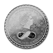 Load image into Gallery viewer, 2020 Tokelau 1 oz Silver $6 Chronos Prooflike Coin - Zion Metals
