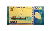 Load image into Gallery viewer, 2021 Aurum Tanzania 1/1000 oz Legal Tender Gold Note - Zion Metals
