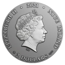 Load image into Gallery viewer, 2021 Niue FOREST SPIRIT 2 oz Silver High Relief Color Antique Coin | ZM | Zion Metals
