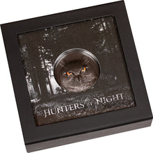 Load image into Gallery viewer, 2021 Palau $10 Hunters by Night Eagle Owl 2 oz .999 Silver Coin - Zion Metals
