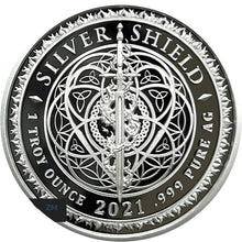 Load image into Gallery viewer, 2021 1 oz Silver Shield Round - AG-47 Come and Take It | ZM | Zion Metals
