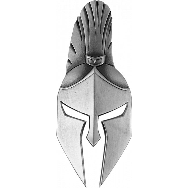 2021 Fiji Ancient Warriors - Spartan Warrior Mask Shaped 2 oz | ZM | Zion Metals