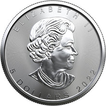 Load image into Gallery viewer, 2022 Canadian 1 oz Silver Maple Leaf Coin BU Monster Box 500 Coins - Zion Metals
