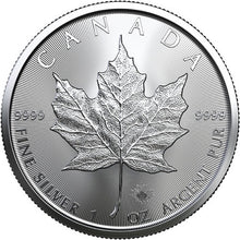 Load image into Gallery viewer, 2022 Canadian 1 oz Silver Maple Leaf Coin BU Monster Box 500 Coins - Zion Metals
