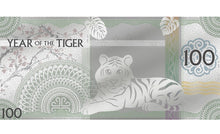 Load image into Gallery viewer, 2022 Mongolia Lunar Year of the Tiger Silver Note | ZM | Zion Metals
