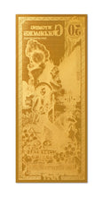 Load image into Gallery viewer, 50 Wyoming Goldback  - Aurum Gold Note (24k) - ZM
