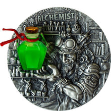 Load image into Gallery viewer, 2022 Niue Alchemist 2 oz Silver Antique Coin - Zion Metals
