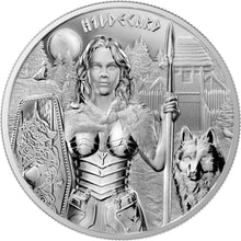 Load image into Gallery viewer, 2022 Germania Valkyries Hildegard 1 oz Silver Round BU - Zion Metals
