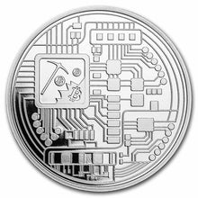 Load image into Gallery viewer, Bitcoin 1 oz .999 Commemorative Limited BITPAY Silver Round - Zion Metals

