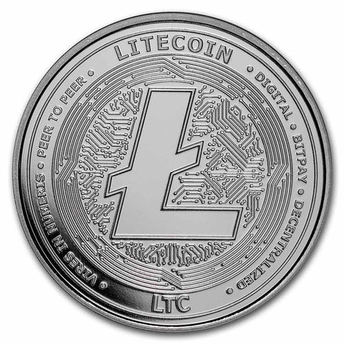 Litecoin 1 oz .999 Commemorative Limited BITPAY Silver Round - Zion Metals