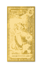 Load image into Gallery viewer, 5 New Hampshire Goldback - Aurum Gold Note (24k)- Zion Metals
