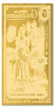 Load image into Gallery viewer, 5 Nevada Goldback - Aurum Gold Note (24k)- Zion Metals
