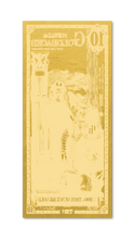 Load image into Gallery viewer, 10 Nevada Goldback - Aurum Gold Note (24k)- Zion Metals
