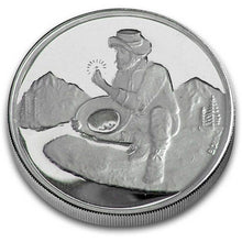 Load image into Gallery viewer, Divisible Gold Panner .999 1oz Silver Bullion Round (Fractional) - Zion Metals
