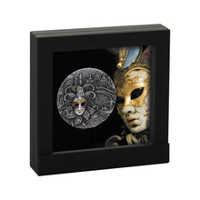 Load image into Gallery viewer, 2022 Niue 2 oz Silver Antique Venetian Mask - Zion Metals
