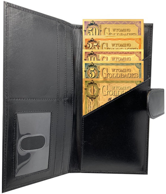 Wyoming Goldback Wallet (Bundle Pack) - Aurum Gold Note (24k) - ZM