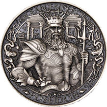 Load image into Gallery viewer, Atlantis 1 oz Silver Round - Mythical Cities Series Antique Finish (.999 Pure) - ZM
