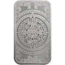 Load image into Gallery viewer, Aztec Calendar - 5 oz Silver Bar-ZM
