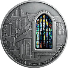 Load image into Gallery viewer, 2020 Basilica of St Francis of Assisi in Cracow 2 oz Silver Coin - Cameroon - ZM
