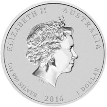 Load image into Gallery viewer, 2016 Colorized Australia Year of the Monkey 1 oz Silver BU | ZM | Zion Metals
