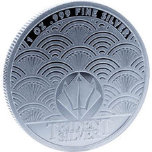 Load image into Gallery viewer, 1 oz TRIDENT Silver Round - THALASSA - Random Mint- Zion Metals
